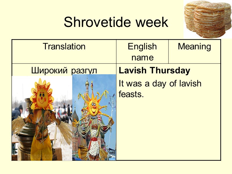 Shrovetide week